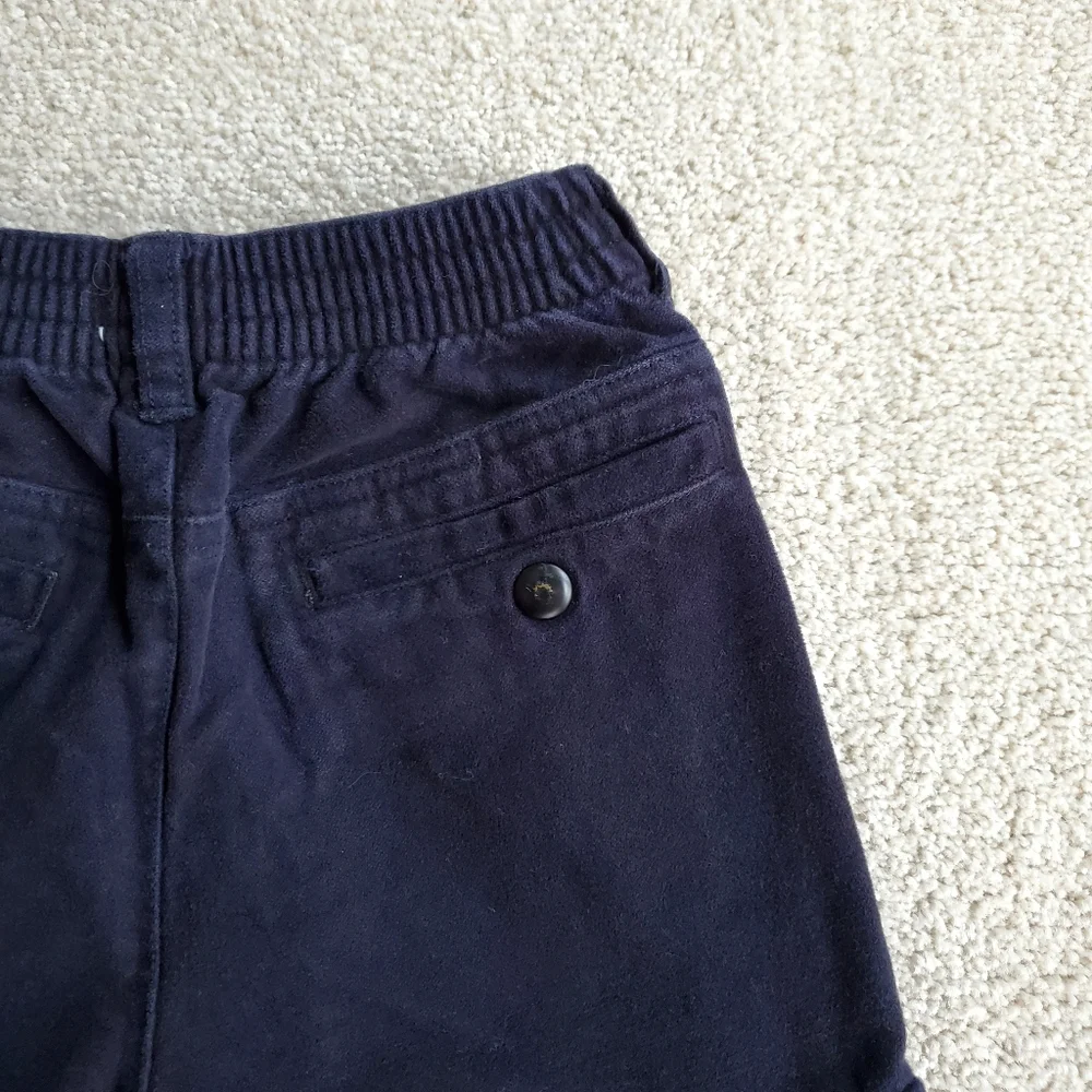 Vintage 90's Gymboree Boys Black Cargo Dress Pants Medium 3 to 4 yrs. 3T 4T Y2K